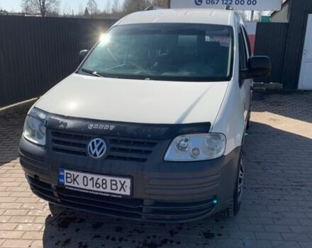 Белый Фольксваген Кадди, объемом двигателя 1.9 л и пробегом 300 тыс. км за 4500 $, фото 1 на Automoto.ua