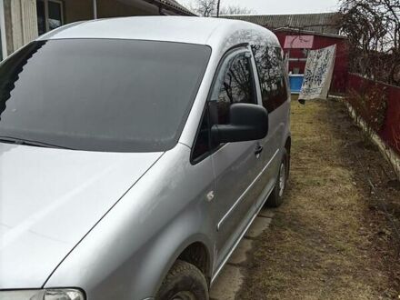 Білий Фольксваген Кадді, об'ємом двигуна 1.9 л та пробігом 344 тис. км за 6100 $, фото 1 на Automoto.ua