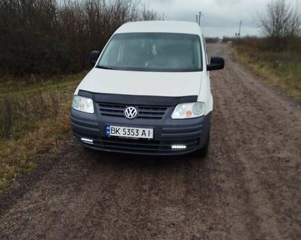 Білий Фольксваген Кадді, об'ємом двигуна 2 л та пробігом 316 тис. км за 6000 $, фото 1 на Automoto.ua