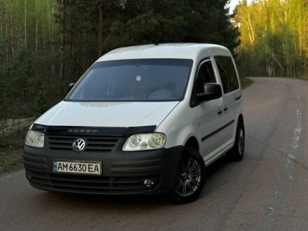 Фольксваген Кадди 2005 в Лугинах на Automoto.ua Белый Фольксваген Кадди, объемом двигателя 1.9 л и пробегом 484 тыс. км за 5200 $, фото 1 на Automoto.ua