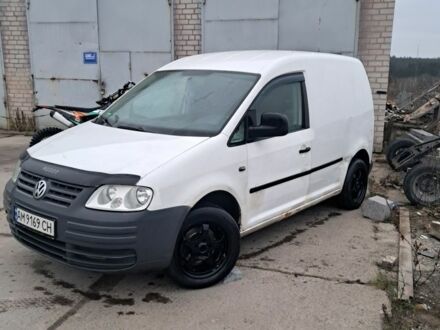 Белый Фольксваген Кадди, объемом двигателя 1.4 л и пробегом 400 тыс. км за 3300 $, фото 1 на Automoto.ua