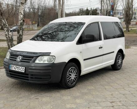 Белый Фольксваген Кадди, объемом двигателя 2 л и пробегом 284 тыс. км за 6200 $, фото 1 на Automoto.ua