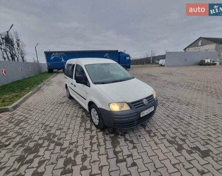 Белый Фольксваген Кадди, объемом двигателя 1.9 л и пробегом 462 тыс. км за 5400 $, фото 1 на Automoto.ua