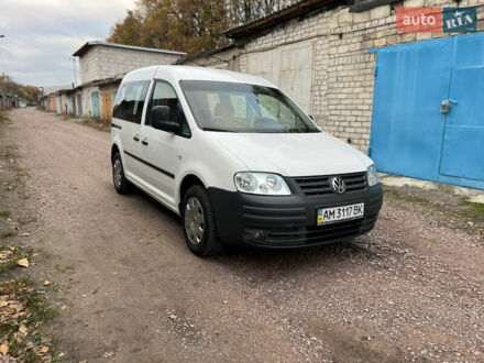 Білий Фольксваген Кадді, об'ємом двигуна 1.97 л та пробігом 274 тис. км за 5100 $, фото 1 на Automoto.ua