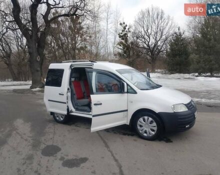 Белый Фольксваген Кадди, объемом двигателя 1.9 л и пробегом 256 тыс. км за 5900 $, фото 1 на Automoto.ua