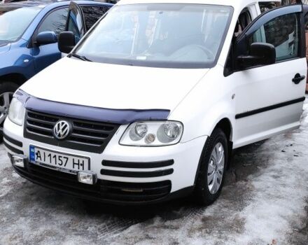 Белый Фольксваген Кадди, объемом двигателя 2 л и пробегом 345 тыс. км за 4200 $, фото 1 на Automoto.ua