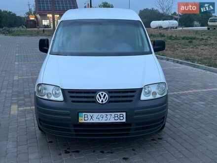 Белый Фольксваген Кадди, объемом двигателя 2 л и пробегом 280 тыс. км за 3800 $, фото 1 на Automoto.ua