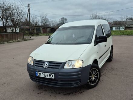 Білий Фольксваген Кадді, об'ємом двигуна 2 л та пробігом 248 тис. км за 4200 $, фото 1 на Automoto.ua