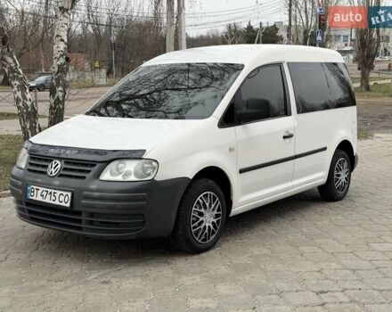 Белый Фольксваген Кадди, объемом двигателя 2 л и пробегом 284 тыс. км за 6200 $, фото 1 на Automoto.ua