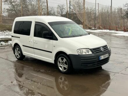 Белый Фольксваген Кадди, объемом двигателя 1.9 л и пробегом 330 тыс. км за 6000 $, фото 1 на Automoto.ua