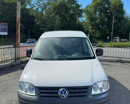 Белый Фольксваген Кадди, объемом двигателя 2 л и пробегом 255 тыс. км за 5500 $, фото 1 на Automoto.ua