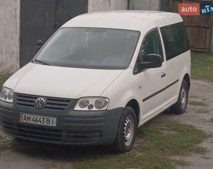 Білий Фольксваген Кадді, об'ємом двигуна 1.97 л та пробігом 171 тис. км за 5700 $, фото 1 на Automoto.ua