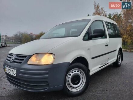 Белый Фольксваген Кадди, объемом двигателя 1.9 л и пробегом 226 тыс. км за 6600 $, фото 1 на Automoto.ua