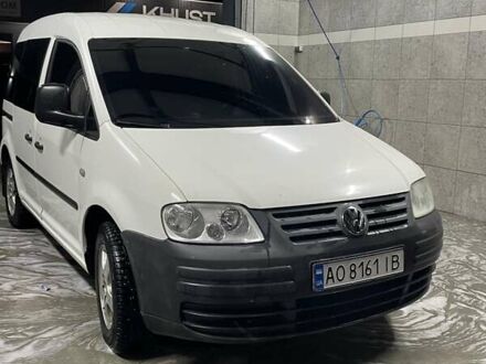 Белый Фольксваген Кадди, объемом двигателя 1.9 л и пробегом 258 тыс. км за 5800 $, фото 1 на Automoto.ua