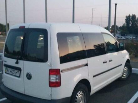 Белый Фольксваген Кадди, объемом двигателя 2 л и пробегом 354 тыс. км за 5100 $, фото 1 на Automoto.ua