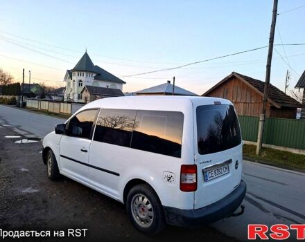 Белый Фольксваген Кадди, объемом двигателя 2 л и пробегом 320 тыс. км за 5500 $, фото 1 на Automoto.ua