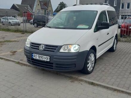 Белый Фольксваген Кадди, объемом двигателя 1.9 л и пробегом 370 тыс. км за 6700 $, фото 1 на Automoto.ua