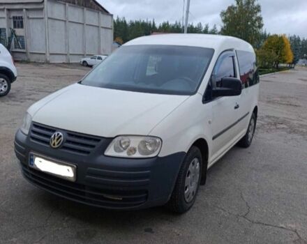 Белый Фольксваген Кадди, объемом двигателя 2 л и пробегом 280 тыс. км за 6400 $, фото 1 на Automoto.ua