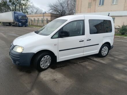 Белый Фольксваген Кадди, объемом двигателя 1.9 л и пробегом 367 тыс. км за 6000 $, фото 1 на Automoto.ua