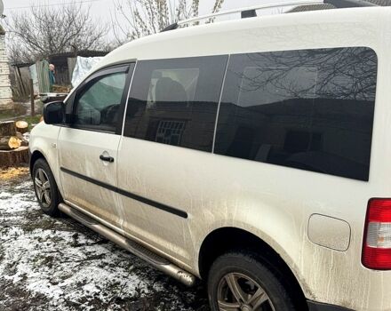 Білий Фольксваген Кадді, об'ємом двигуна 1.9 л та пробігом 149 тис. км за 7000 $, фото 1 на Automoto.ua
