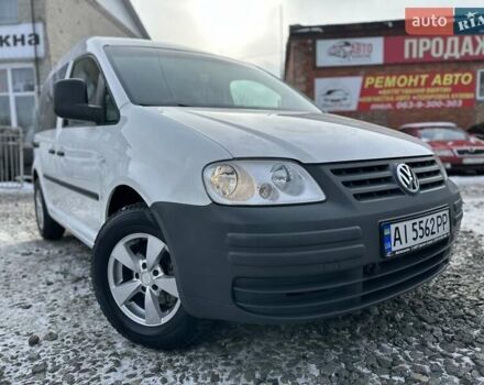 Білий Фольксваген Кадді, об'ємом двигуна 1.9 л та пробігом 344 тис. км за 6900 $, фото 1 на Automoto.ua