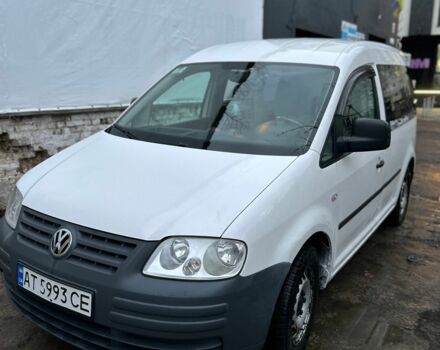Белый Фольксваген Кадди, объемом двигателя 2 л и пробегом 262 тыс. км за 6100 $, фото 1 на Automoto.ua