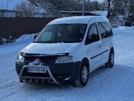 Білий Фольксваген Кадді, об'ємом двигуна 1.9 л та пробігом 350 тис. км за 5500 $, фото 1 на Automoto.ua