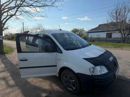 Білий Фольксваген Кадді, об'ємом двигуна 2 л та пробігом 313 тис. км за 6000 $, фото 1 на Automoto.ua