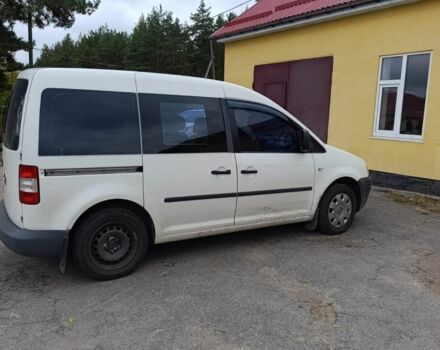 Белый Фольксваген Кадди, объемом двигателя 2 л и пробегом 280 тыс. км за 6400 $, фото 1 на Automoto.ua