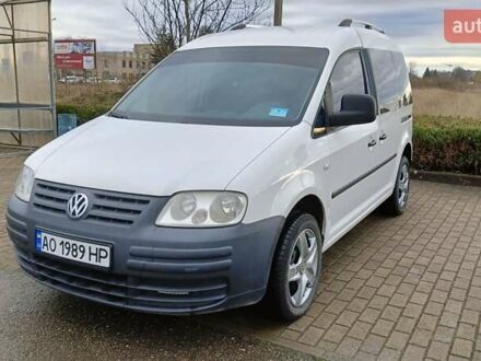 Белый Фольксваген Кадди, объемом двигателя 1.9 л и пробегом 350 тыс. км за 7500 $, фото 1 на Automoto.ua