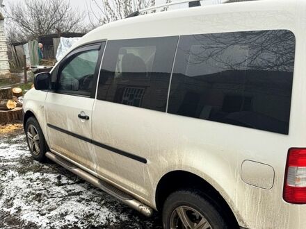 Белый Фольксваген Кадди, объемом двигателя 1.9 л и пробегом 149 тыс. км за 7000 $, фото 1 на Automoto.ua