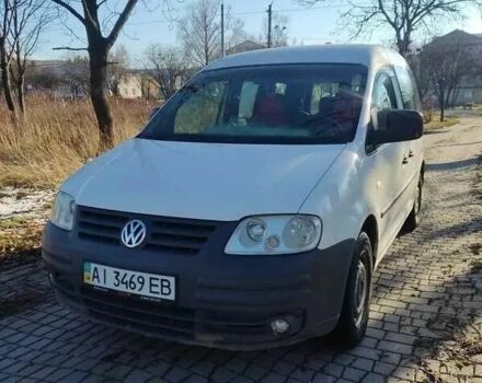 Білий Фольксваген Кадді, об'ємом двигуна 2 л та пробігом 285 тис. км за 3500 $, фото 1 на Automoto.ua