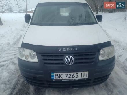 Белый Фольксваген Кадди, объемом двигателя 1.9 л и пробегом 270 тыс. км за 5450 $, фото 1 на Automoto.ua