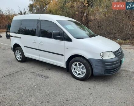 Білий Фольксваген Кадді, об'ємом двигуна 2 л та пробігом 232 тис. км за 5600 $, фото 1 на Automoto.ua