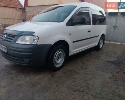 Белый Фольксваген Кадди, объемом двигателя 1.9 л и пробегом 348 тыс. км за 5100 $, фото 1 на Automoto.ua
