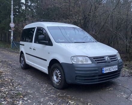 Білий Фольксваген Кадді, об'ємом двигуна 2 л та пробігом 388 тис. км за 4900 $, фото 1 на Automoto.ua