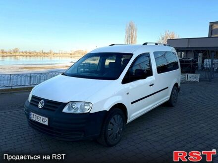 Белый Фольксваген Кадди, объемом двигателя 2 л и пробегом 253 тыс. км за 7950 $, фото 1 на Automoto.ua