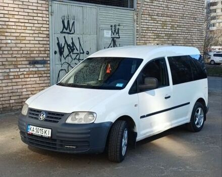 Белый Фольксваген Кадди, объемом двигателя 1.9 л и пробегом 379 тыс. км за 4700 $, фото 1 на Automoto.ua