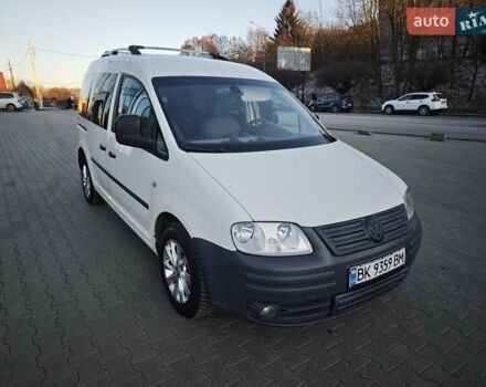 Белый Фольксваген Кадди, объемом двигателя 2 л и пробегом 276 тыс. км за 6100 $, фото 1 на Automoto.ua