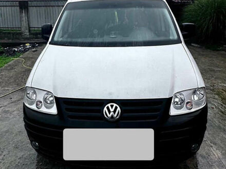 Белый Фольксваген Кадди, объемом двигателя 1.9 л и пробегом 370 тыс. км за 5000 $, фото 1 на Automoto.ua