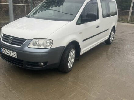 Белый Фольксваген Кадди, объемом двигателя 1.9 л и пробегом 359 тыс. км за 7300 $, фото 1 на Automoto.ua