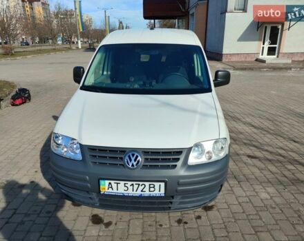 Белый Фольксваген Кадди, объемом двигателя 1.9 л и пробегом 241 тыс. км за 5000 $, фото 1 на Automoto.ua