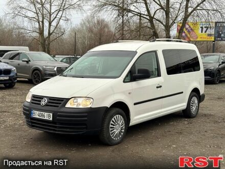 Білий Фольксваген Кадді, об'ємом двигуна 1.6 л та пробігом 292 тис. км за 6300 $, фото 1 на Automoto.ua