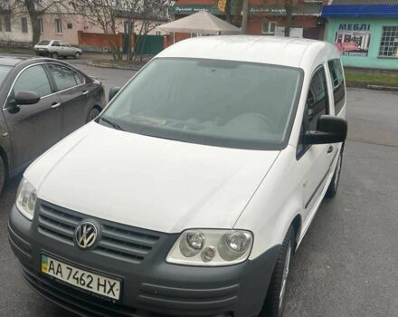 Белый Фольксваген Кадди, объемом двигателя 1.6 л и пробегом 155 тыс. км за 7000 $, фото 1 на Automoto.ua