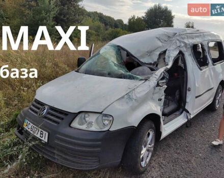 Белый Фольксваген Кадди, объемом двигателя 2 л и пробегом 280 тыс. км за 4100 $, фото 1 на Automoto.ua