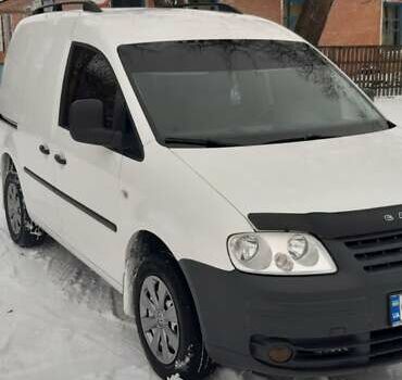 Белый Фольксваген Кадди, объемом двигателя 1.9 л и пробегом 263 тыс. км за 6900 $, фото 1 на Automoto.ua