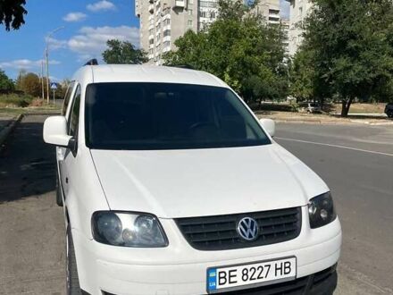 Белый Фольксваген Кадди, объемом двигателя 1.9 л и пробегом 305 тыс. км за 7500 $, фото 1 на Automoto.ua