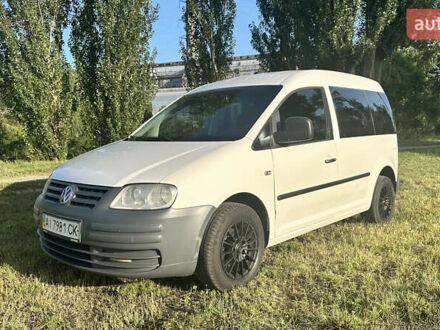 Фольксваген Кадди 2008 в Обухове на Automoto.ua Белый Фольксваген Кадди, объемом двигателя 1.97 л и пробегом 340 тыс. км за 6500 $, фото 1 на Automoto.ua