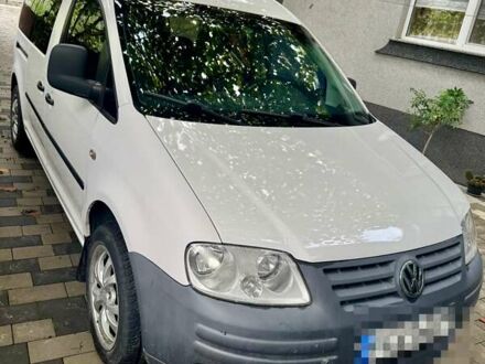 Белый Фольксваген Кадди, объемом двигателя 1.9 л и пробегом 230 тыс. км за 6700 $, фото 1 на Automoto.ua