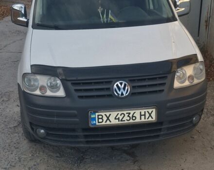 Белый Фольксваген Кадди, объемом двигателя 1.9 л и пробегом 326 тыс. км за 7600 $, фото 1 на Automoto.ua